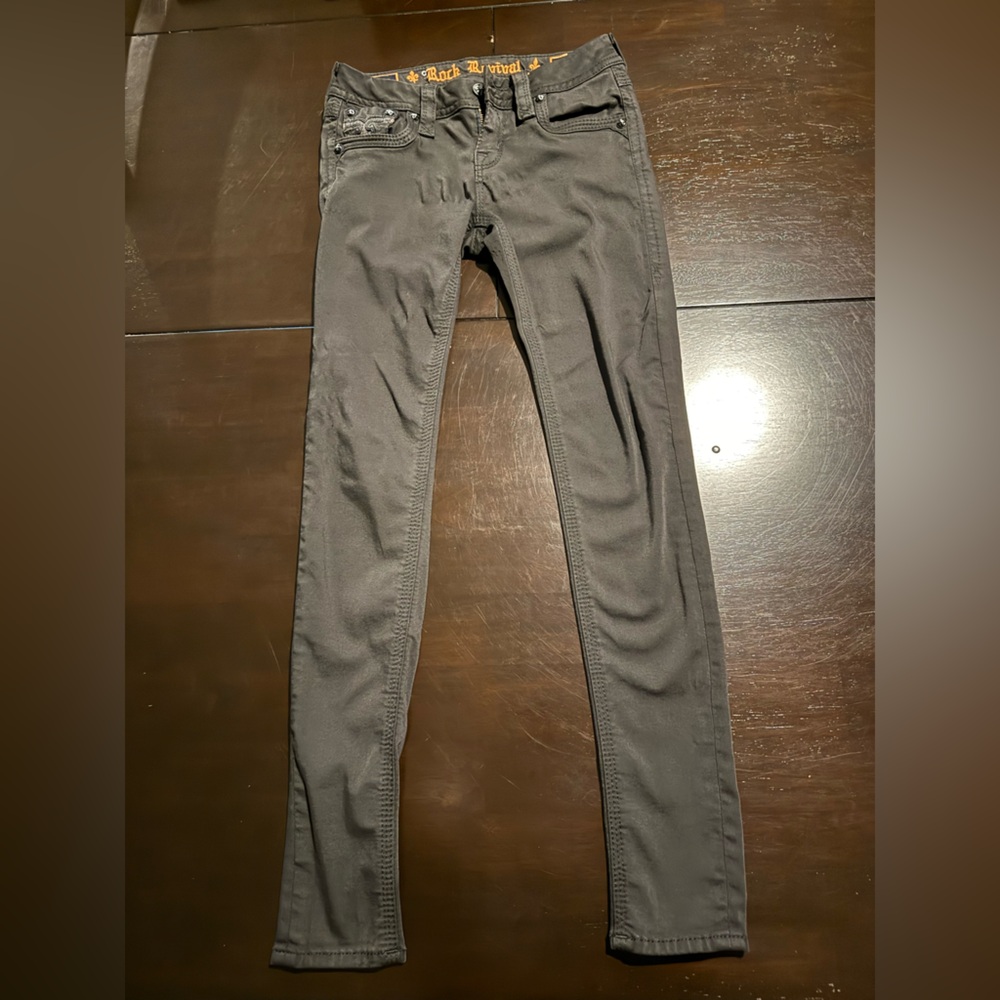 Rock Revival Black Skinny Jeans